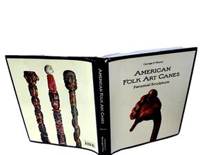 AMERICAN FOLK ART CANES Personal Sculpture George Meyer (1992) Hardcover 1st Ed - Picture 1 of 20