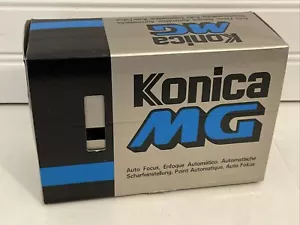 NIOB Konica MG Black Hexanon 35mm f/3.5 Film Camera From JAPAN NEW RARE - Bild 1 von 3