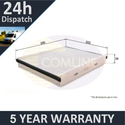 Fits Ford Focus 2010- Kuga 2012- C-Max 2010-2019 Volvo V40 2� PV Cabin Filter #1 - Image 1 of 2