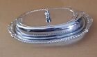 Butter Dish With Glass Insert Original Danny Wilson Chrome Plated