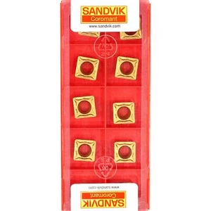 10 insertos de torneado de carburo recubiertos de torno CNC grado 4015 SANDVIK SCMT 09T308-UM - Imagen 1 de 10