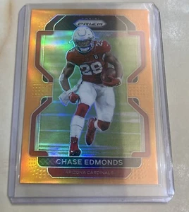 CHASE EDMONDS 2021 Panini Prizm /249 Orange Prizm Arizona Cardinals - Bild 1 von 3