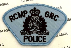 RCMP GRC POLIZEI HELLBLAU PATCH (PD15) - Bild 1 von 3
