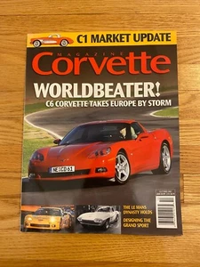 Corvette Magazine Oct 2005 Issue 20 C6 C1 Market Update Grand Sport LeMans Race - Foto 1 di 12