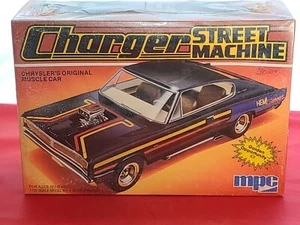 MPC #1-0763 CHARGER STREET MACHINE CAR KIT, 1/25 SCALE, SEALED, OB - Bild 1 von 5