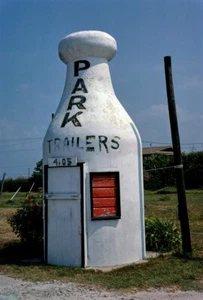 Grisham’s Milk Bottle Corpus Christi Texas (1988) POSTER 24 X 36 Inches Vintage! - Picture 1 of 3