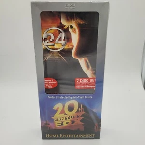 New Old Stock Large Box 24 Season 4 7 Disc DVD Box Set Ships Safe And Quick - Picture 1 of 3