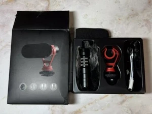 Microfono KraftGeek fucile per fotocamera, microfono fotocamera vlogging per iPhone Android - Foto 1 di 3