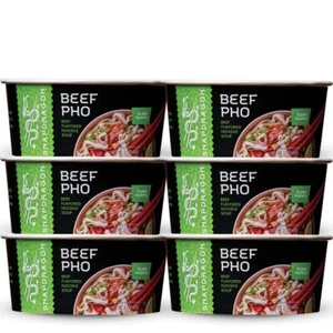 Vietnamese Pho Soup Bowl, Beef Pho, 2.1 oz (Pack of 6) - Picture 1 of 8