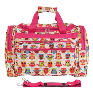 World Traveler 19-Inch Carry-On Duffel Bag - Owl Pink - Picture 1 of 1