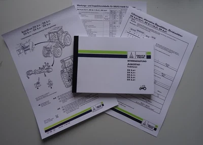Betriebsanleitung Deutz Agrostar DX 4.61 4.71 6.11 6.31 6.61 + Wartungsplan - Bild 1 von 2