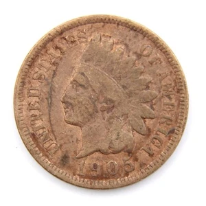 1905 INDIAN HEAD CENT ** SCHÖNE MÜNZE!** KOSTENLOSER VERSAND! [C58] - Bild 1 von 2