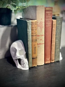 Split Skull Bookends - Picture 1 of 2