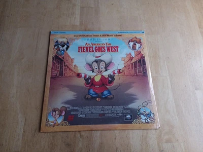 Brand New Sealed AN AMERICAN TALE FIEVEL GOES WEST Laserdisc 1992 MCA Universal Foto 1 de 2
