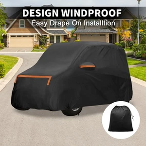 Waterproof Aluminum Film Cotton Car Cover for Mitsubishi eK with Zipper - Picture 1 of 7