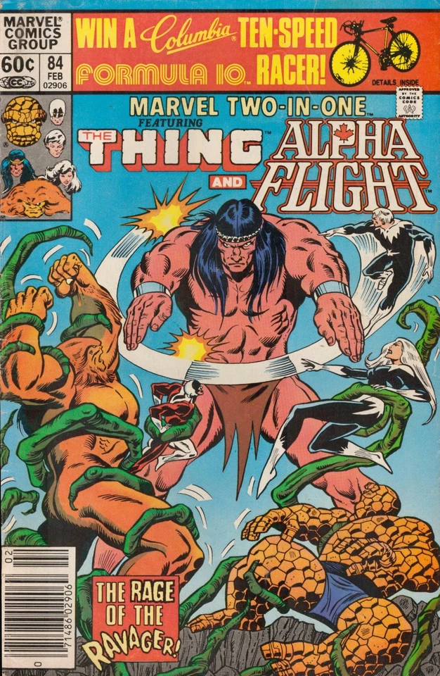 50989: Marvel Comics MARVEL TWO-IN-ONE #84 F Grade - image 1 of 1