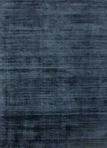 Navy blue hand loom Rug Luxurious Viscose Carpet hand loom Rug Premium Materials - Picture 1 of 5