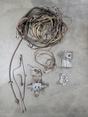 1941 - 48 Ford Mercury Columbia 2 velocidades peças de controle de eixo interruptor fiação speedo - Imagem 1 de 4