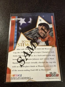 Tony Stewart 2003 Wheels American Thunder Beckett scheda campione P26 - Foto 1 di 2