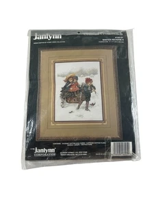 Janlynn Winter Reverie II Counted Cross Stitch Kit 160-01 Children Christmas - Picture 1 of 7