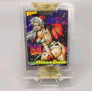 Very Rare 1993 Wizard Image Series 1 Jim Lee's Holly Daye #9 Silver Promo Card - Picture 1 of 9
