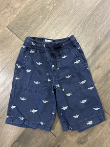 Children's Place Boys Drawstring SHARK Shorts 7 - Picture 1 of 4