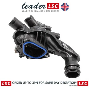 Coolant Thermostat with Housing and Seal Peugeot 308 2007 to 2014 1336Z8 New - Picture 1 of 12