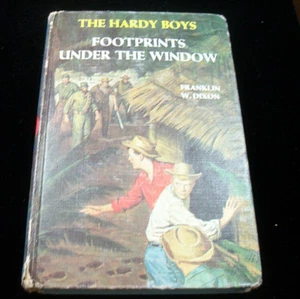 The Hardy Boys Footprints Under the Window by Franklin W. Dixon 1965 #12 - Picture 1 of 2