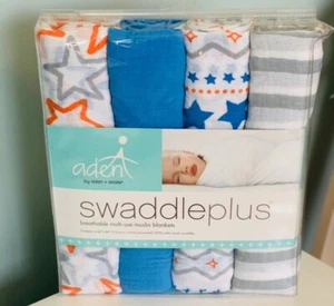 Aden + Anais Swaddleplus (4 Pk) - Picture 1 of 1