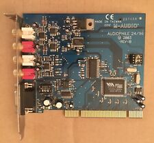 2003 M-Audio Audiophile 24/96 PCI Audio Card Rev-B works with PowerMac G4
