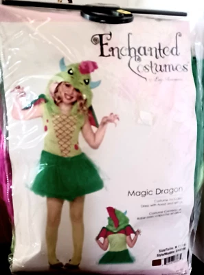 Magic Dragon Costume for Girls Size M 7-10 Leg Avenue New Halloween - Image 1 of 4