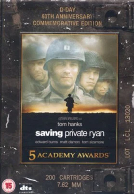 Saving Private Ryan DVD (2004) Tom Hanks, Spielberg (DIR) cert 15 Amazing Value - Image 1 of 2