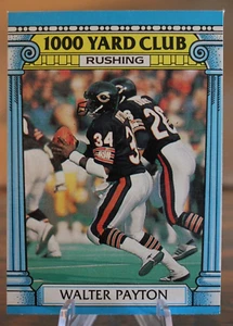 1987 Topps Walter Payton 1000 Yard Club #7 - Chicago Bears - Bild 1 von 2