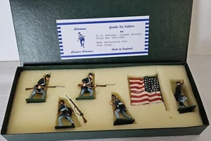 CIVIL WAR MARINES USMC - 5 - 54mm figs - Cheshire Volunteers - Custom made set - Picture 1 of 5