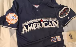 Derek Jeter 2008 MLB All Star New York Yankees Authentic Jersey Sz XXL Bronx NYC - Picture 1 of 14