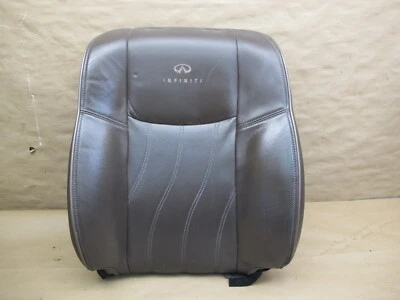 2014-2015 INFINITI QX60 FRONT LEFT SEAT UPPER BACKREST LEATHER CUSHION - Image 1 of 4