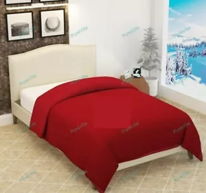 Single Size 300 TC Soft Polar Fleece Woolen Winter Blanket With Satan Border - Picture 1 of 9