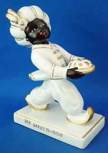 Der Sarotti (Arab) Mo-hr German Advertising Porcelain mod. Hugo Meisel 1900 20th - Picture 1 of 24