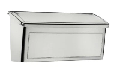 Architectural Mailboxes Venice Stainless Steel, Small Wall Mount Mailbox - Image 1 of 4