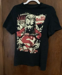 DC Comics Tee, Superman Day Of Doom, Adult S - Picture 1 of 3