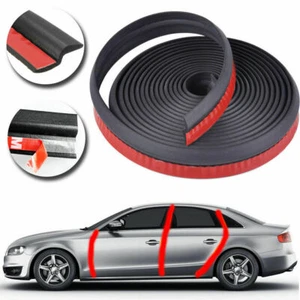 Weatherstrip Small Z-shape Car Door window Rubber Weather Seal Strip Dust-proof - Imagen 1 de 15