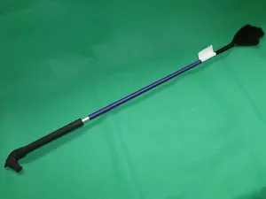 26” Purple Pink Whip Edward Goddard Horses Rubber Head and Hand Riding Crop 66cm - Picture 1 of 20
