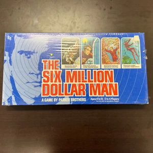 Vintage Six Million Dollar Man Brettspiel Parker Brothers 1975 - NEU & VERSIEGELT - Bild 1 von 5
