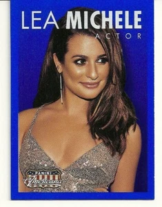 2015 PANINI AMERICANA - LEA MICHELE - BLUE FOIL - #55 - GLEE - SCREAM QUEENS - Picture 1 of 1