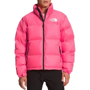 The North Face 1996 Retro Nuptse Men's Jacket Brilliant Coral Medium *NWT* - Picture 1 of 6