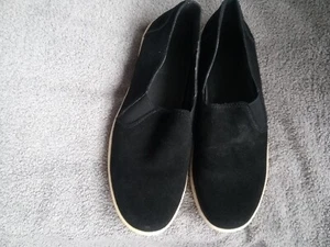 Slipper Halbschuhe Leder schwarz 40 - Bild 1 von 7