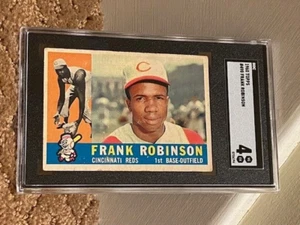 1961 Topps Frank Robinson SGC 4 Reds #490 CENTERED Card NEW Case - Picture 1 of 2