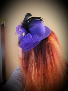 Y2K Vintage Custom Burlesque Hat - Picture 1 of 8