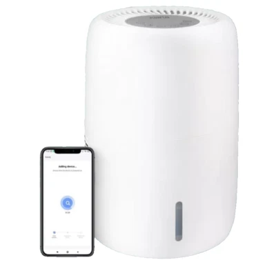 KLARTA Humea Smart WiFi Evaporative Humidifier 3L Mist-Free App Control Quiet - Image 1 of 4
