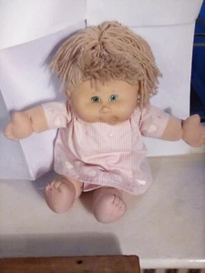 Vintage Cabbage Patch Kids Puppe Play Along Hong Kong PA Kid Rarität Mädchen 2004 blond - Bild 1 von 12